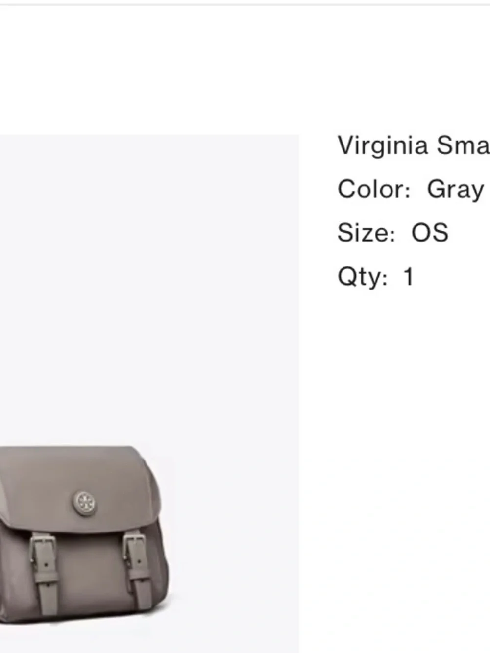 TORY BURCH VIRGINIA SMALL MESSENGER - Picture 9 of 9